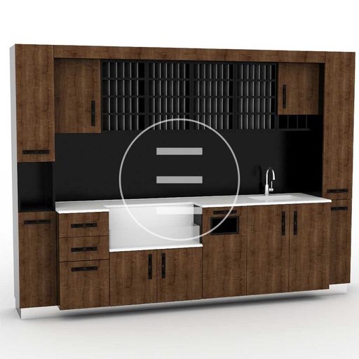 [LT752] Labor- und Handtuchschrank LT752