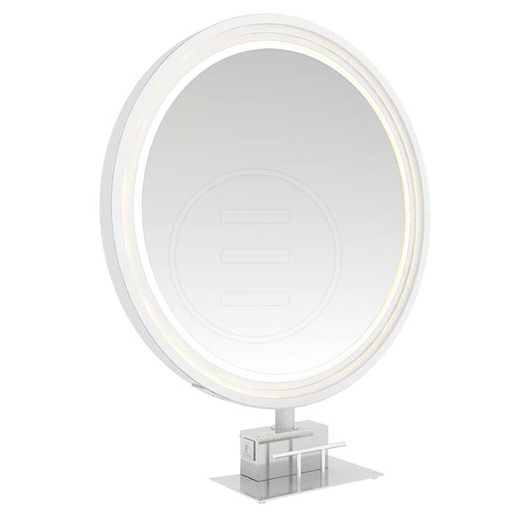 [ALP:1365] Alpeda Round Massive NK Island Damen Friseur Spiegel