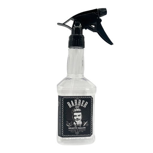 [Bt:106] BarberShop Flasche  Durchsichtig Bt:106