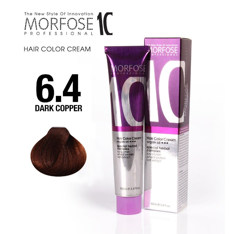 Morfose 10 (6.4) Hair Color Dark Copper 100ml