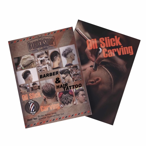 [Bt:107] Barbershop Modelheft Barber & Hair Tattoo (1 Heft)