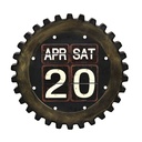 Metallbilder 22x22 April 20
