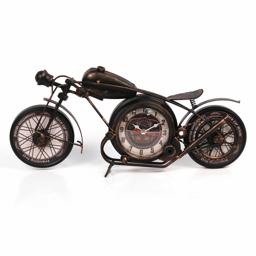 [BTE-DC30] Bate Deko Fahrrad Uhr Schwarz