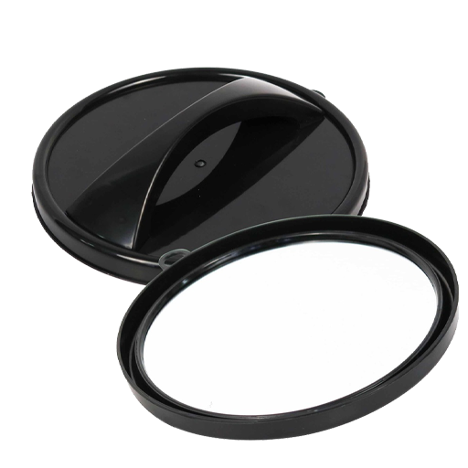 [YB509] Bate Professional Handspiegel, Schwarz YB509