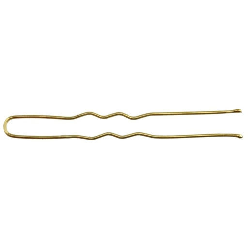 [KD-01] Haarnadeln Gewellt Dünn 4cm Gold 150 Stück (Dünn-150er)