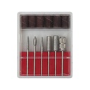 Nagel Kunst Bohrer Maniküre Maschine Bohrstift mit 6 Bits Pediküre Datei polnischen Nail Art Tool