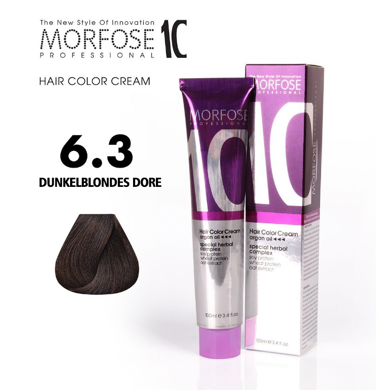 Morfose 10 (6.3) Colorazione Capelli Biondo Scuro Dore 100ml