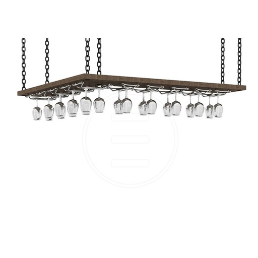 L Glass Holder Bar