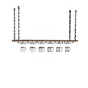 Alpeda Glass Holder Bar