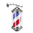 Bate Barber Pole Mini Silber 30 cm