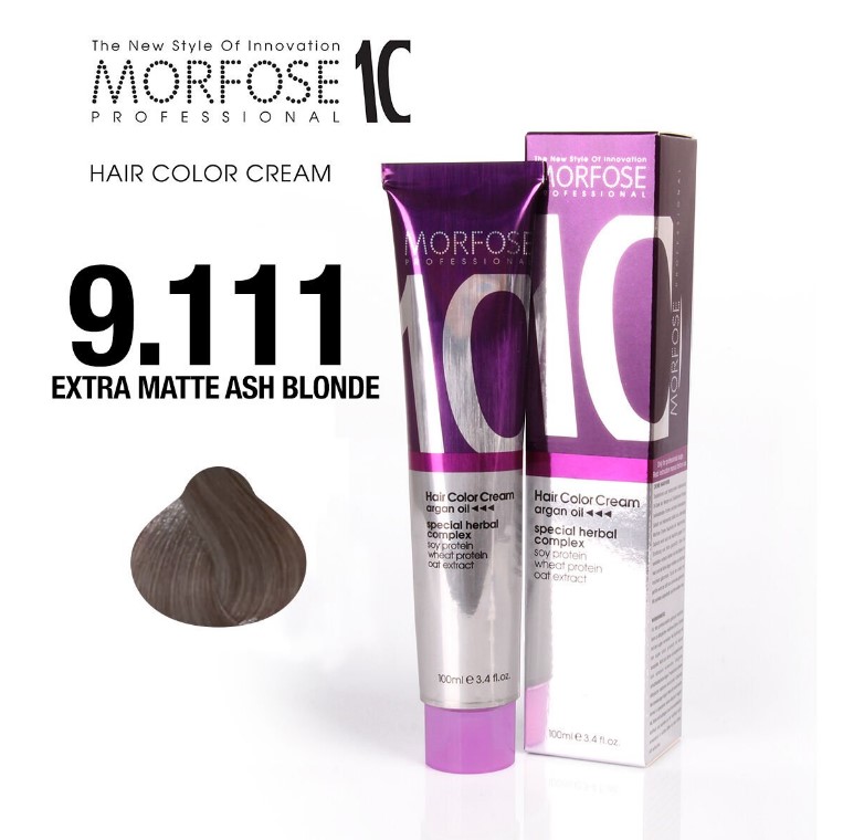 Morfose 10 (9.111) Haarfarbe Extra mattes Aschblond 100ml