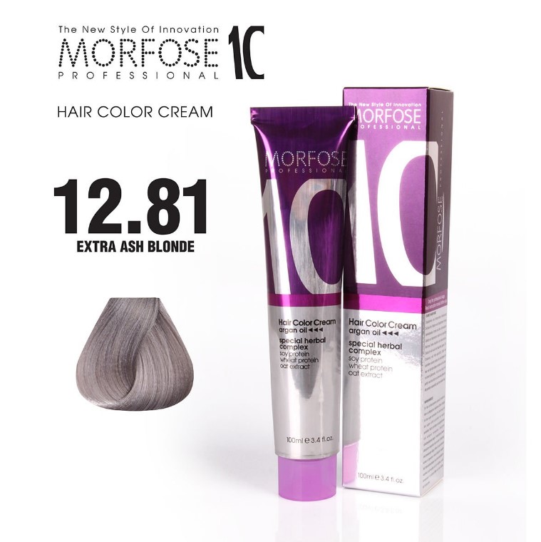 Morfose 10 (12.81) Coloration Cheveux Blond Extra Cendré 100 ml