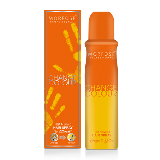 [Mor256] Morfose Farbewechsel Orange / Yellow  Spray 150ml
