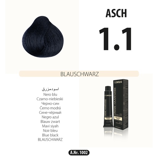 [Fem1002] Femmas (1.1) Haarfarbe Blauschwarz 100ml