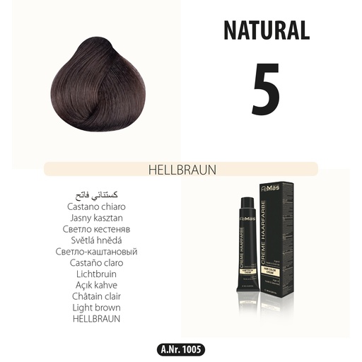 [Fem1005] Femmas (5) Haarfarbe Hellbraun 100ml