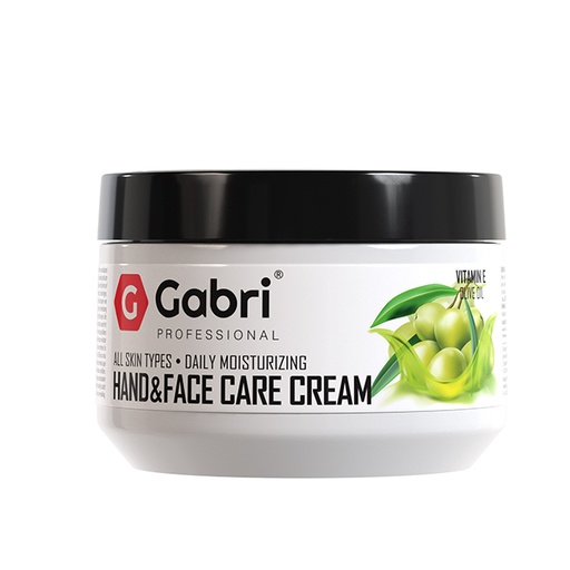 Gabri Professional Crème de soin pour les mains et le visage - Huile d'olive (300 ml)