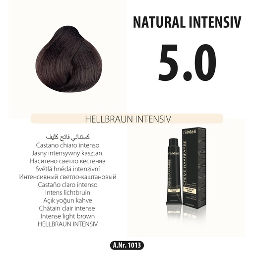 [Fem1013] FemMas (5.0) Haarfarbe Hellbraun Intensive 100ml