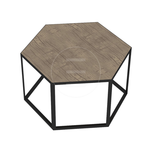 [AP999] Alpeda Hexagon Kaffeetisch 