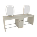 Specchio da parrucchiere per donna Alpeda Boho Double Island