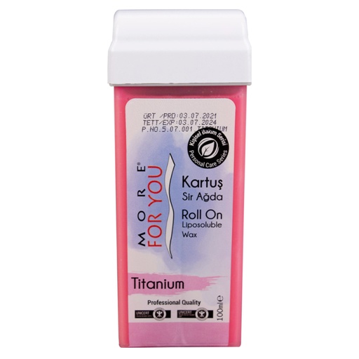 More For You Warm Wachs 100ml (Titanium)
