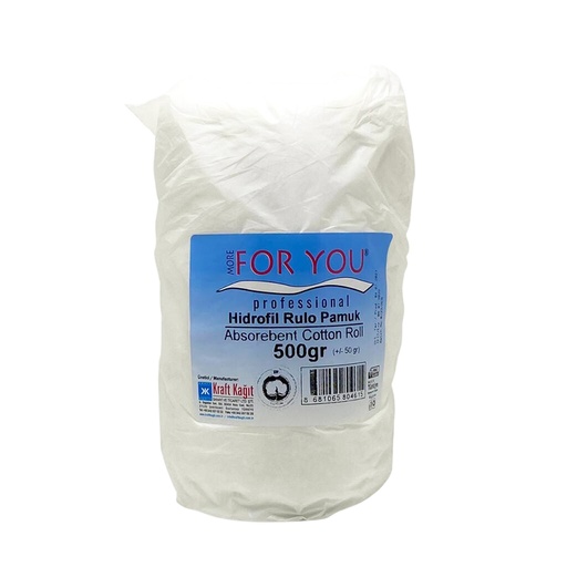 More For You Absorebent Cotton Roll  500gr