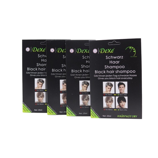 [Dexe4] Dexe Black Hair Shampoo 4 Stück