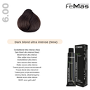 Femmas (6.00) Hair Color Dark Blond Ultra Intensive 100ml 