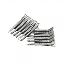 Fermagli per capelli Bate in metallo (12 pezzi)